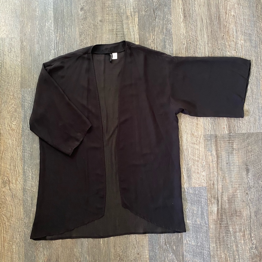 H&M Sheer Flowy Cardigan